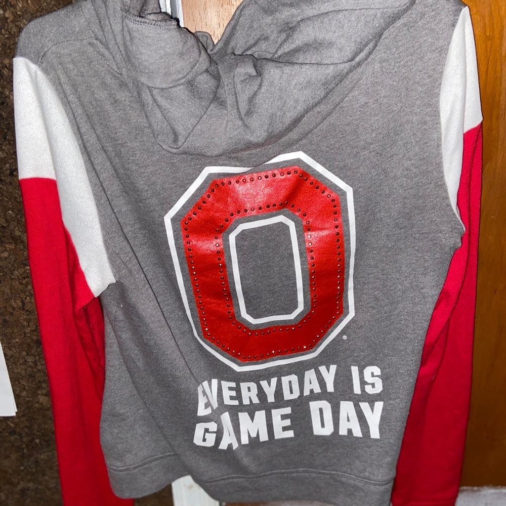 Buckeyes Victoria Secret Bedazzled Zip Up